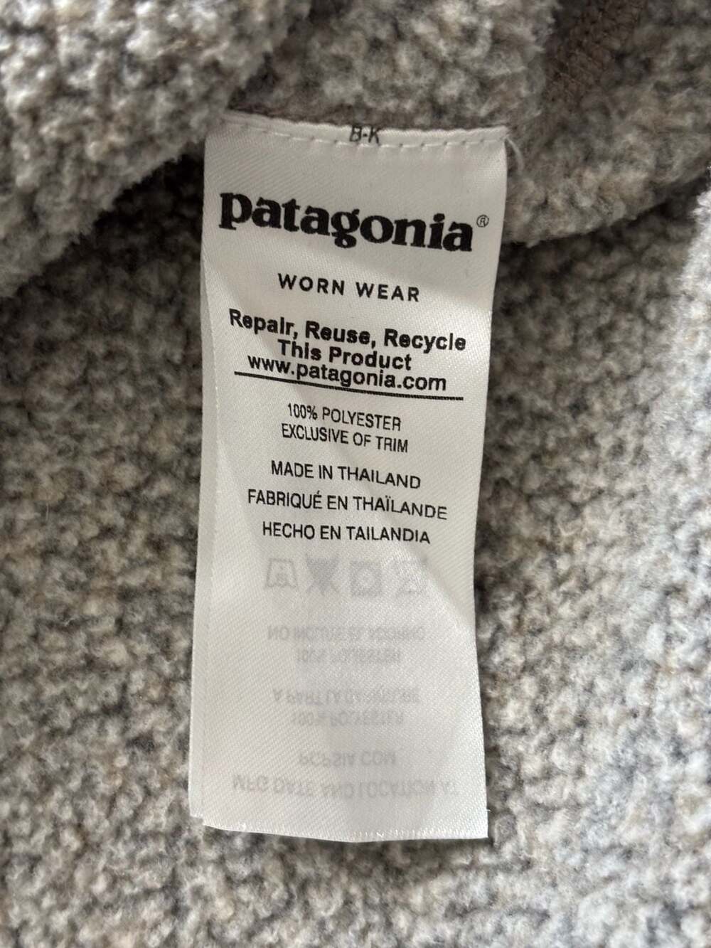 Patagonia Men's Better Sweater 1/4-Zip Fleece Pullover - Picture 3 of 3